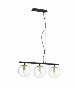 Lucande Sotiana -riippuvalo Lasikuulilla, 3-lamp. -Lampan kauppa lucande sotiana riippuvalo lasikuulilla 3 lamp 4