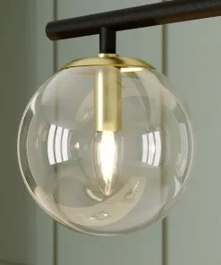 Lucande Sotiana -riippuvalo Lasikuulilla, 3-lamp. -Lampan kauppa lucande sotiana riippuvalo lasikuulilla 3 lamp 7