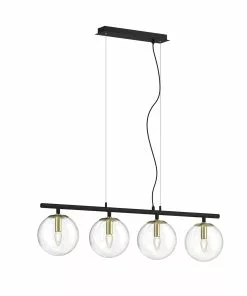 Lucande Sotiana -riippuvalo Lasikuulilla, 4-lamp. -Lampan kauppa lucande sotiana riippuvalo lasikuulilla 4 lamp 4