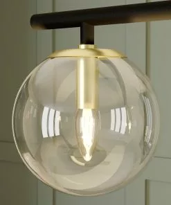 Lucande Sotiana -riippuvalo Lasikuulilla, 4-lamp. -Lampan kauppa lucande sotiana riippuvalo lasikuulilla 4 lamp 7