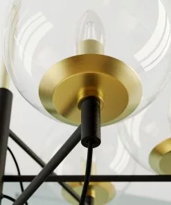 Lucande Sotiana -riippuvalo Lasikuulilla, 6-lamp. -Lampan kauppa lucande sotiana riippuvalo lasikuulilla 6 lamp 3