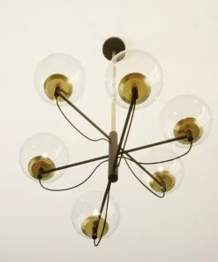 Lucande Sotiana -riippuvalo Lasikuulilla, 6-lamp. -Lampan kauppa lucande sotiana riippuvalo lasikuulilla 6 lamp 7