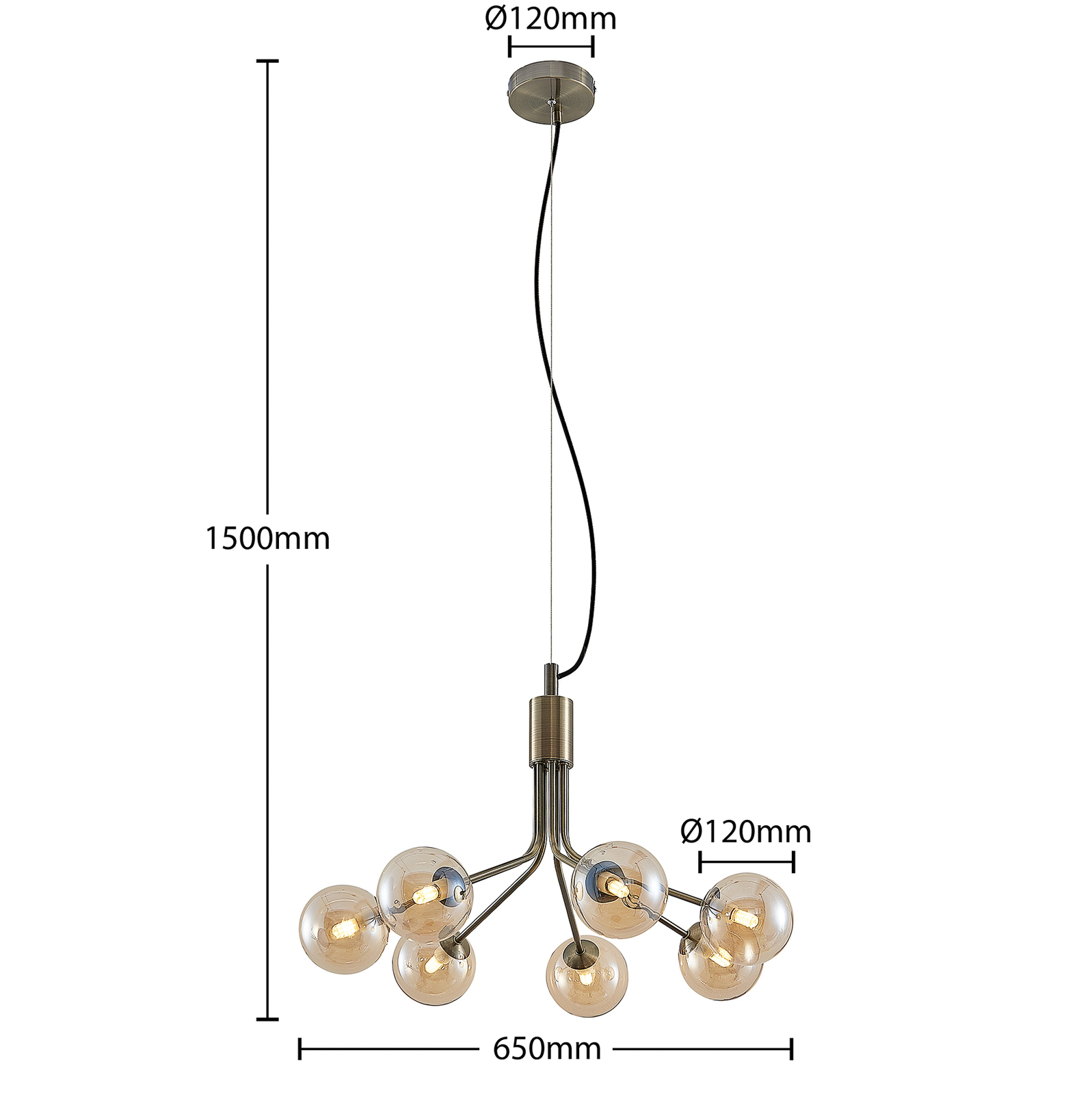 Lucande Wynona -riippuvalo, 7-lamp., messinki Lucande Wynona -riippuvalo, 7-lamp., Messinki -Lampan kauppa lucande wynona riippuvalo 7 lamp messinki 2