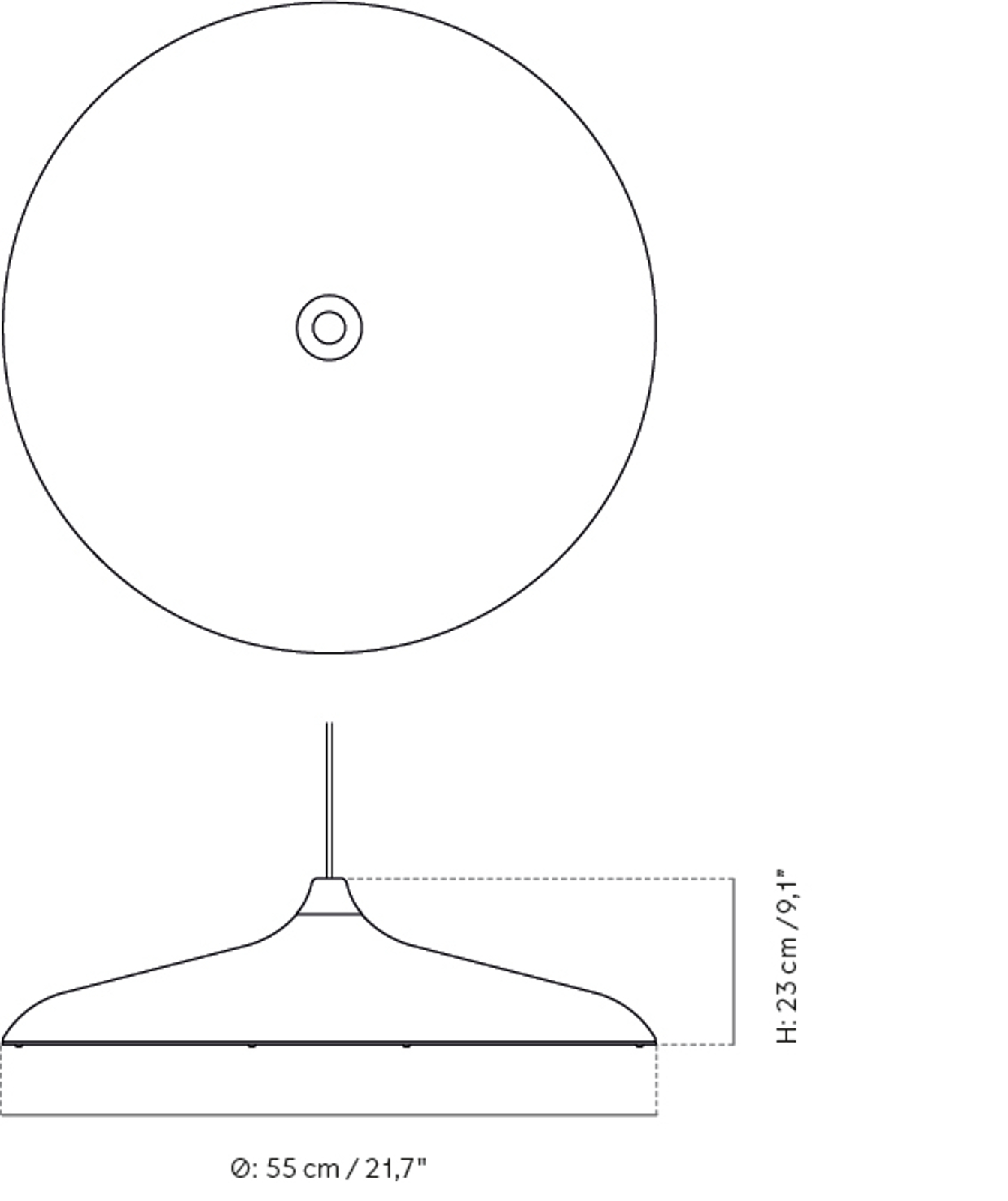Menu Circular Lamp LED-riippuvalaisin, musta Menu Circular Lamp LED-riippuvalaisin, Musta -Lampan kauppa menu circular lamp led riippuvalaisin musta 7
