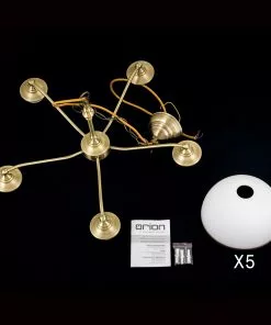 Orion Old Lamp-riippuvalo Ketjuripustimella 5-lamppuinen 4 Orion Old Lamp-riippuvalo Ketjuripustimella 5-lamppuinen -Lampan kauppa old lamp riippuvalo ketjuripustimella 5 lamppuinen 4