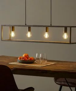 Zijlstra Perpendillumina-riippuvalo, 4-lamp. Antiikkihopea -Lampan kauppa perpendillumina riippuvalo 4 lamp antiikkihopea 6