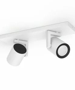 Philips Hue Argenta -LED-spotti 2-lamp., Valkoinen