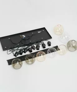 Euluna Riippuvalaisin Cubus, 8-lamp. Kirkas/hunaja/ruskea -Lampan kauppa riippuvalaisin cubus 8 lamp kirkas hunaja ruskea 6