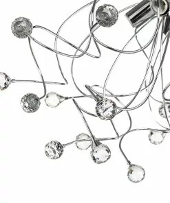 Euluna Riippuvalaisin Trilly, Kromi, Kristalleja, 5-lamp. -Lampan kauppa riippuvalaisin trilly kromi kristalleja 5 lamp 4