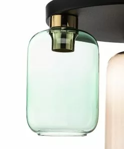 Euluna Riippuvalo Marco Green 3-lamp. Kirkas/vihreä/sin. -Lampan kauppa riippuvalo marco green 3 lamp kirkas vihreae sin 3