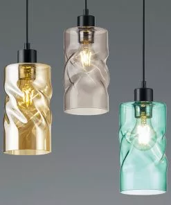 Reality Leuchten Riippuvalo Swirl, Asivarjost., 3-lamp., Pyöreä