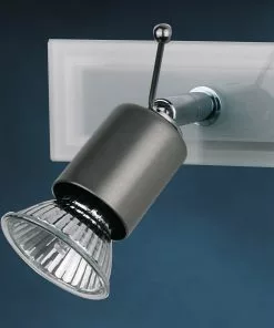 Busch SARA-kattovalaisin Lasivarjostimella, 2-lamp.