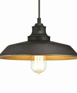 Westinghouse Iron Hill -riippuvalo, 1-lamp. Musta -Lampan kauppa westinghouse iron hill riippuvalo 1 lamp musta 2